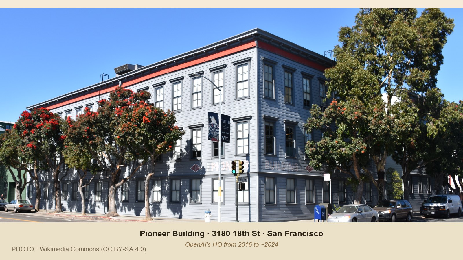 OpenAI 本社、Pioneer Building、サンフランシスコ