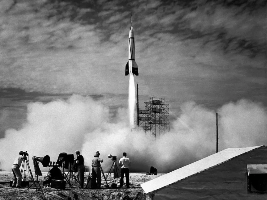 V-2ロケットの発射試験、ペーネミュンデ、1943年頃