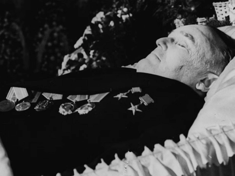 コロリョフの国葬、モスクワ、1966年1月