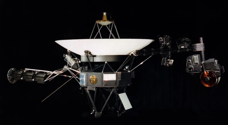 ボイジャー宇宙船の模型、JPL